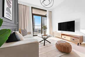 Silkhaus Chic 1BDR Near Burj Khalifa with Balcony